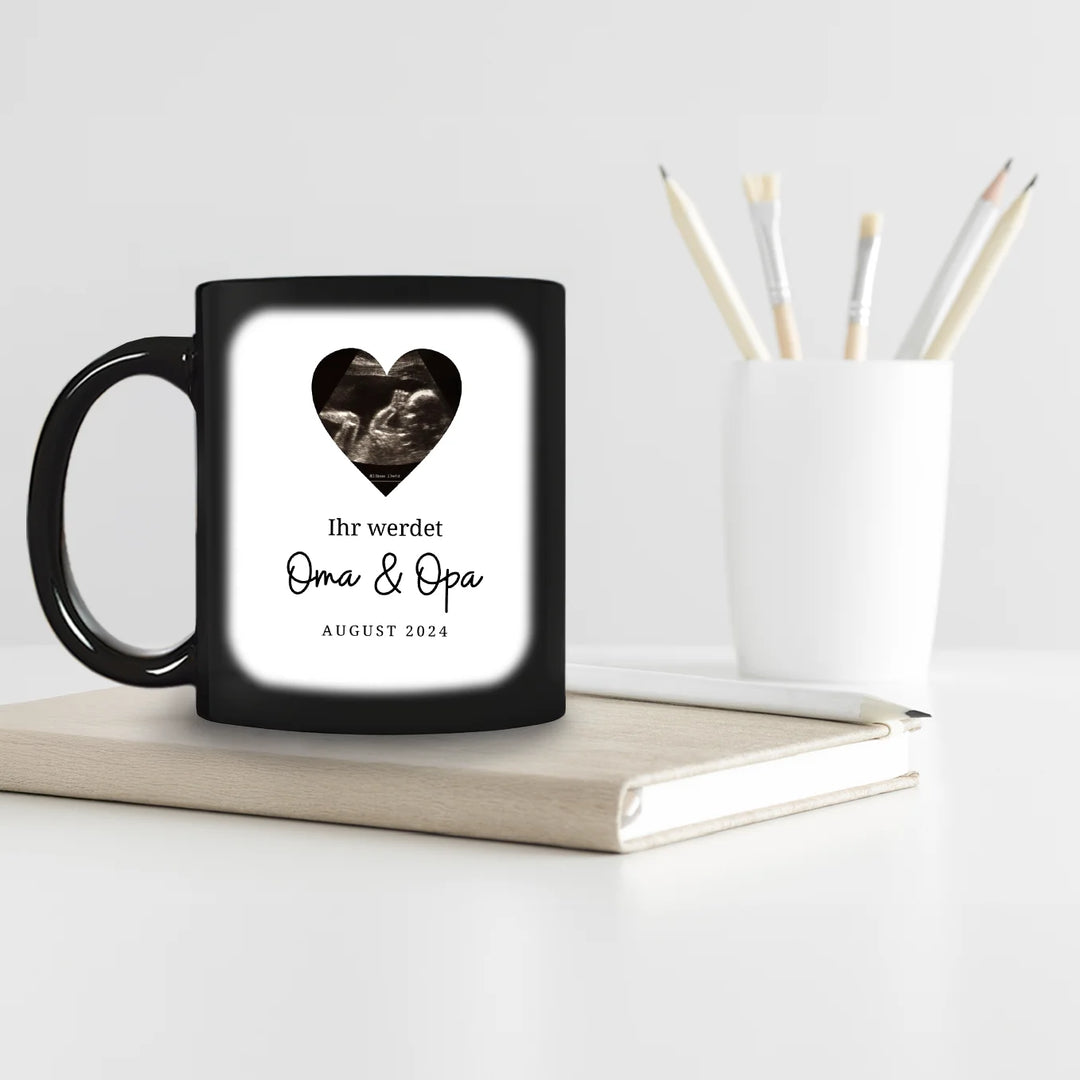 Tasse magique "Coeur Photo"