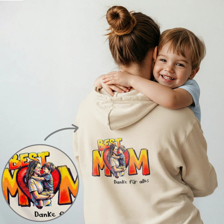 Personalisierter Hoodie Love "MAMA"