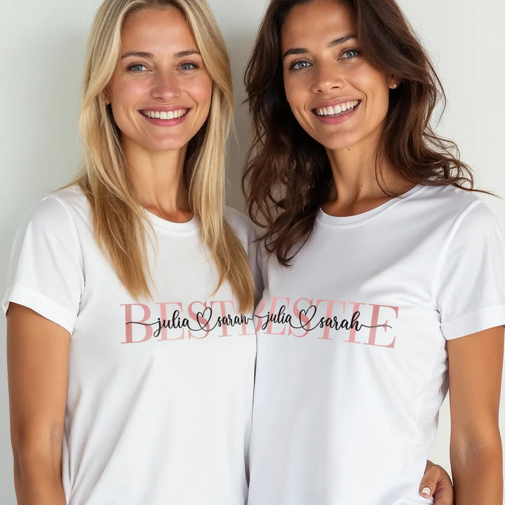 Personalisiertes T-Shirt "Best Friends"