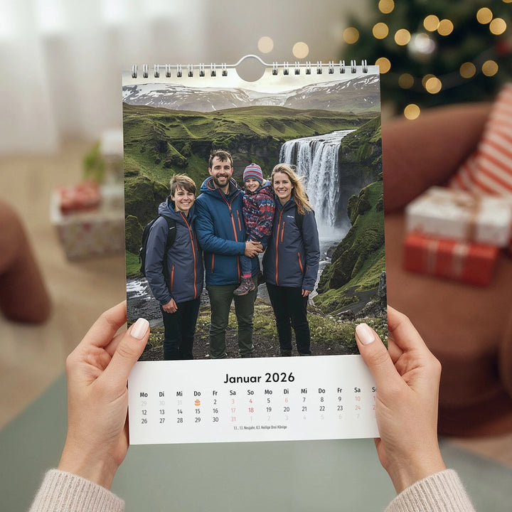 Personalisierter Fotokalender 2026