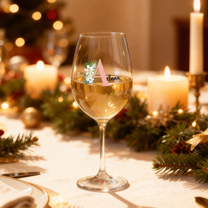 Personalisiertes Weinglas "Name"