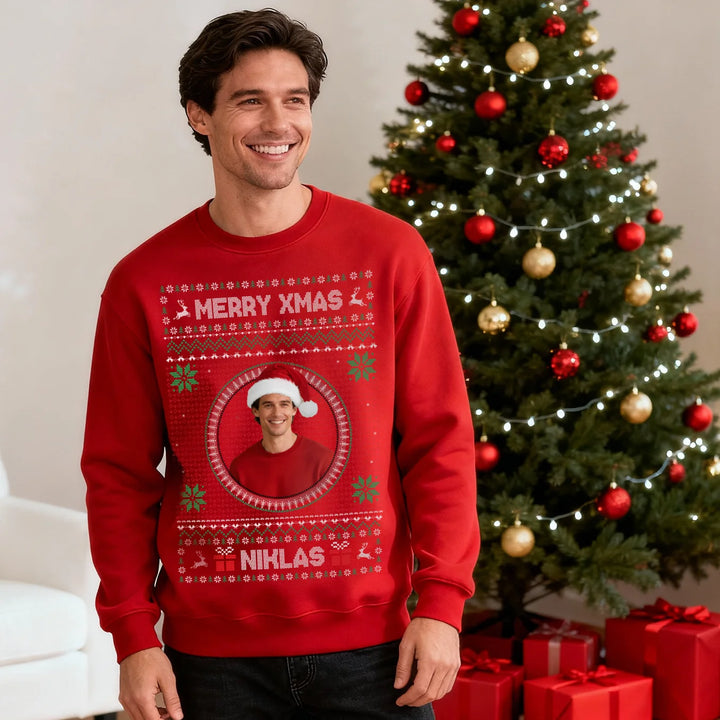 Christmas Sweater “Dein Foto”