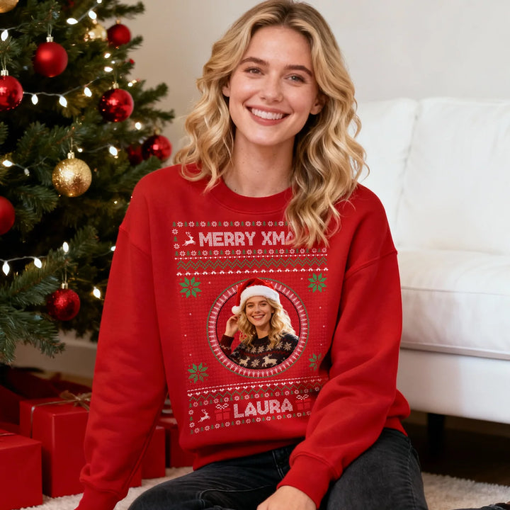 Christmas Sweater “Dein Foto”
