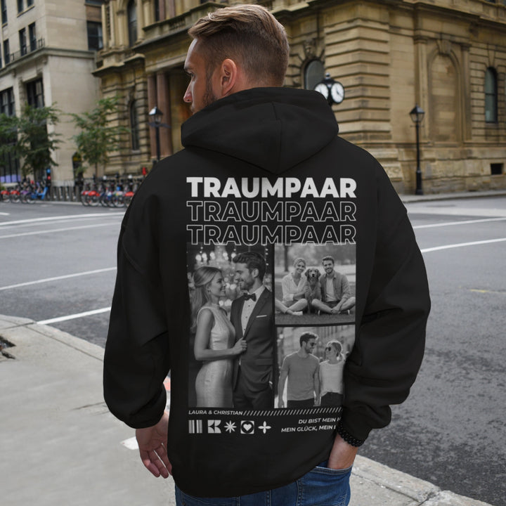 Personalisierter Hoodie "Traumpaar"