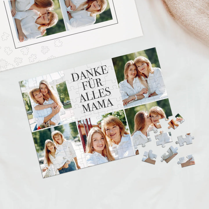 Personalisiertes Puzzle "Beste Mama"