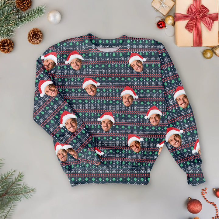 Personalisierter Ugly Christmas Sweater "Weihnachten"