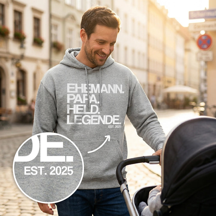 Personalisierter Hoodie “Legende”