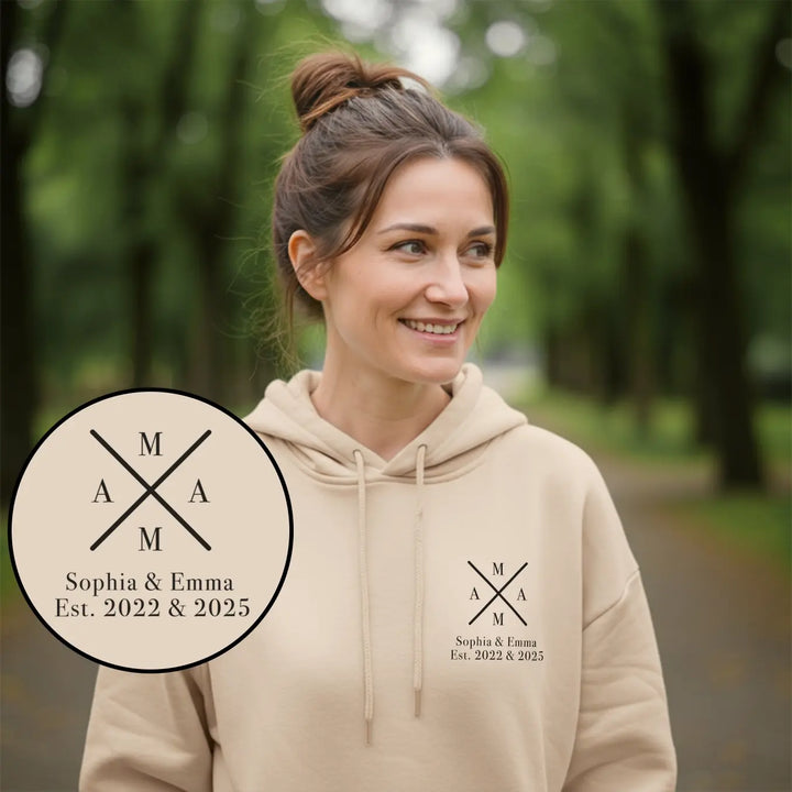 Personalisierter Hoodie "MAMA"