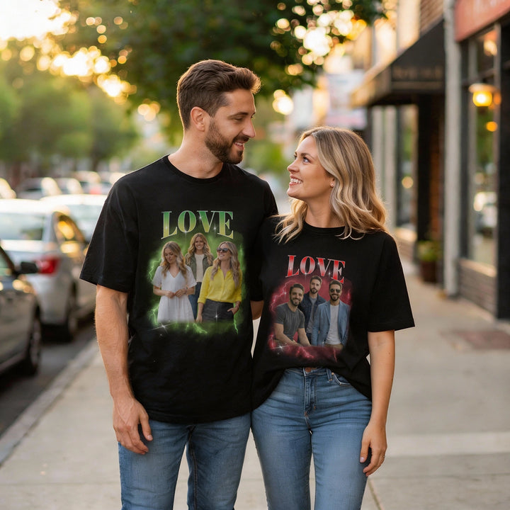 Personalisiertes T-Shirt "Vintage Bootleg"