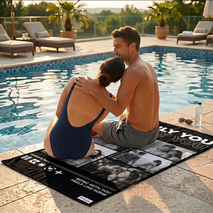 Personalisiertes Badetuch "Only You"