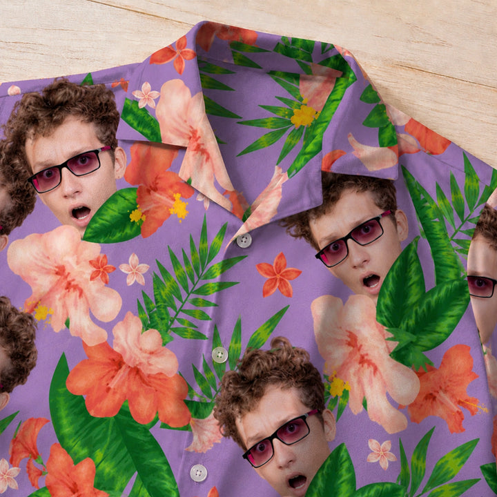 Personalisiertes Hawaii Hemd "Foto"