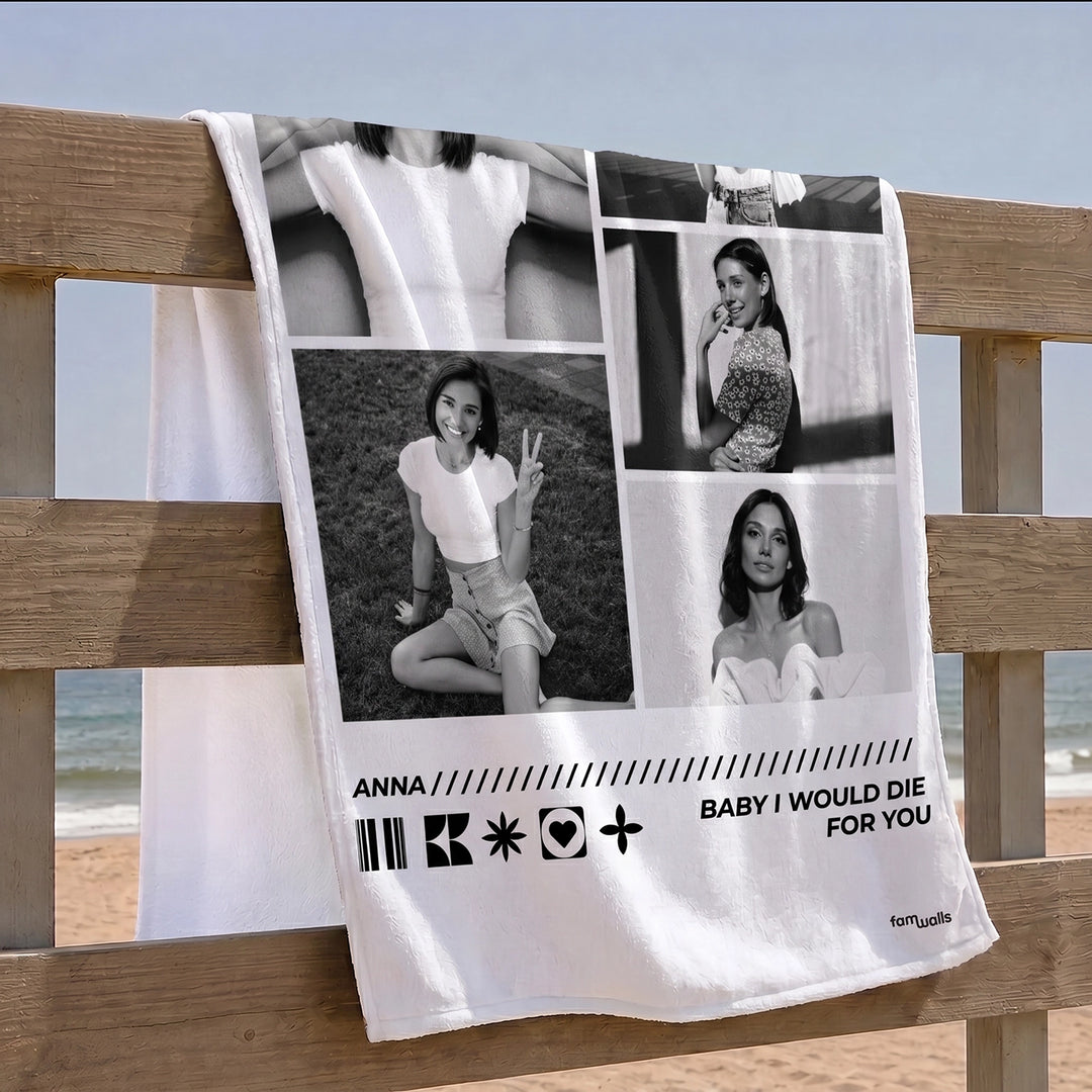 Personalisiertes Badetuch "Only You"