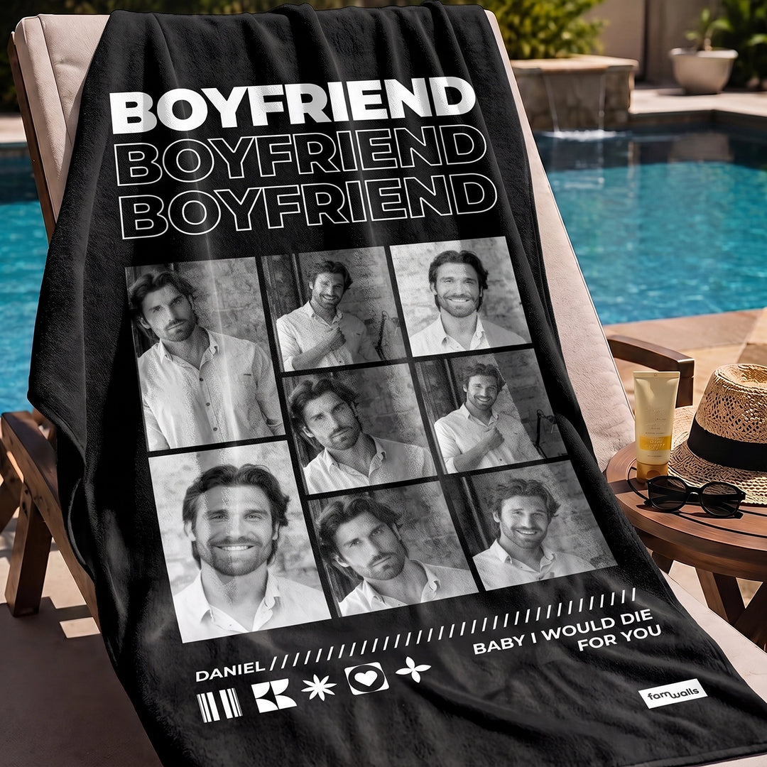 Personalisiertes Badetuch "Only You"
