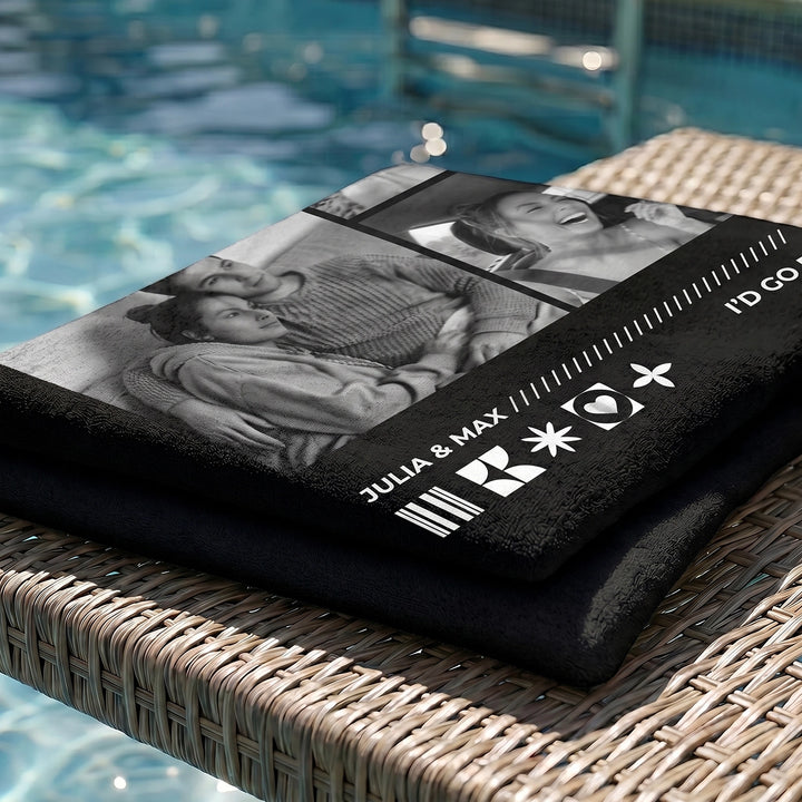 Personalisiertes Badetuch "Only You"