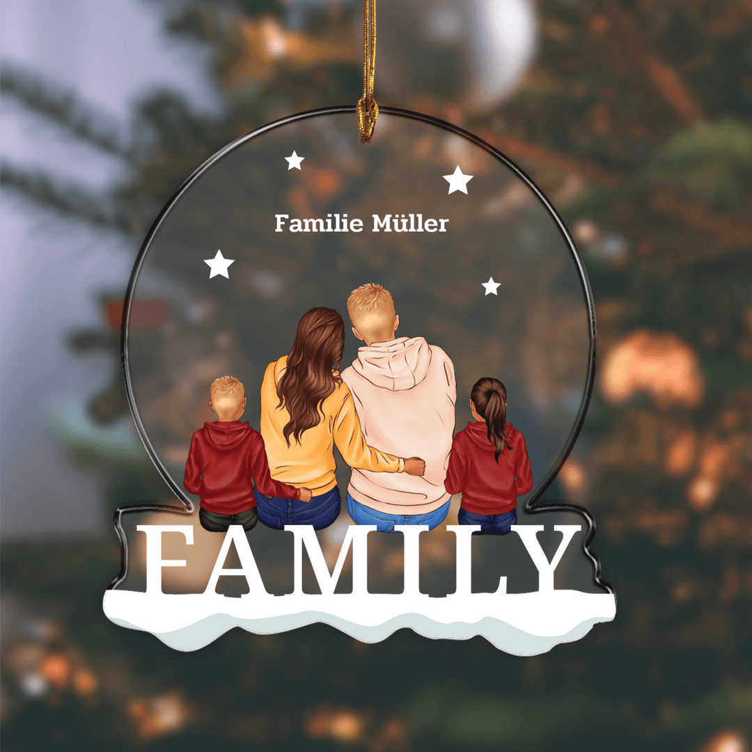 ''Family'' Weihnachtsanhänger