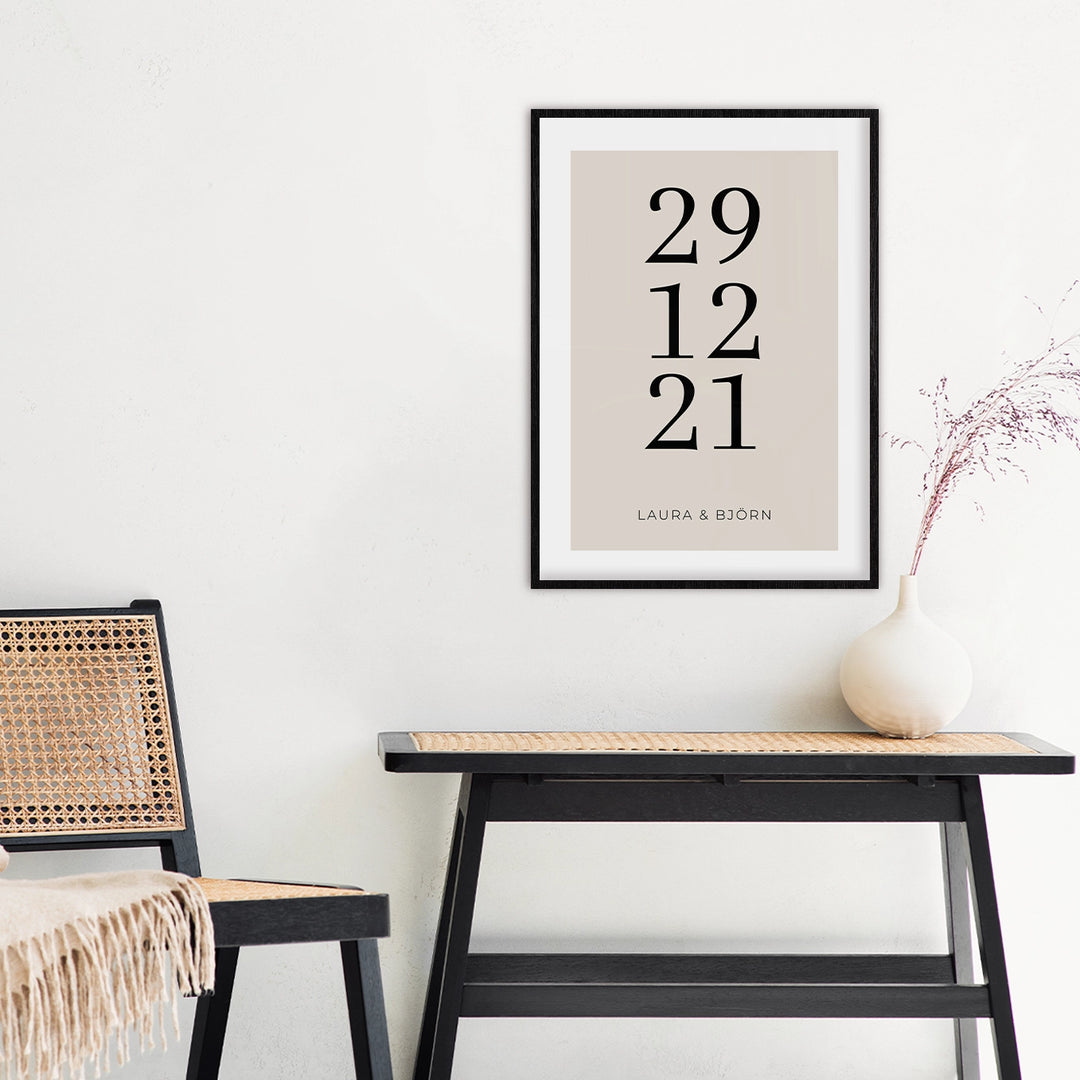 Poster "Unser Datum"-1