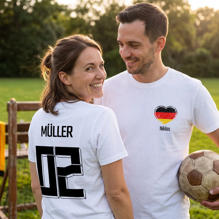 Personalisiertes WM Fußball-Shirt "Weltmeisterschaft"