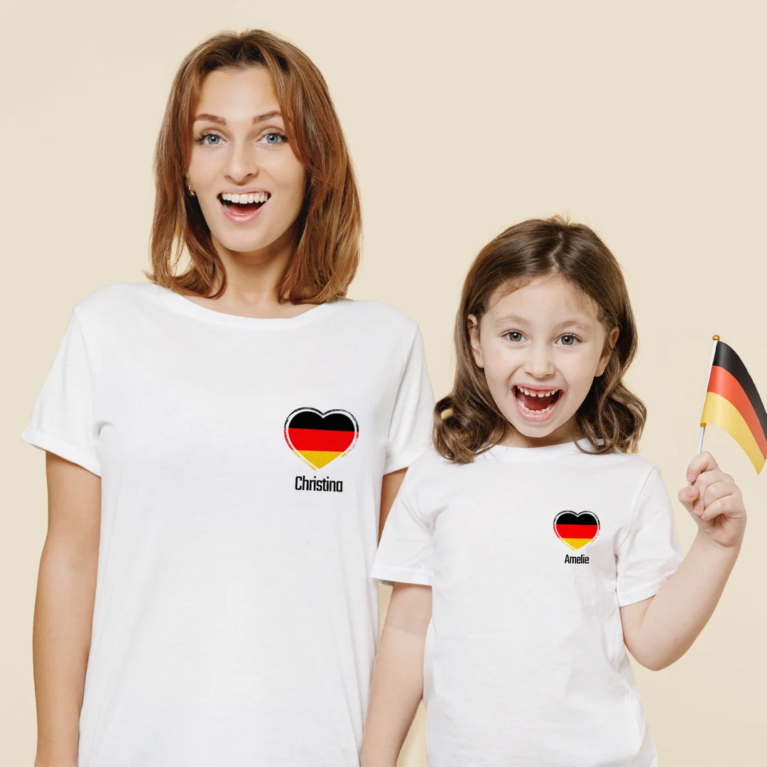 Personalisiertes Fußball-Shirt "Europameisterschaft"