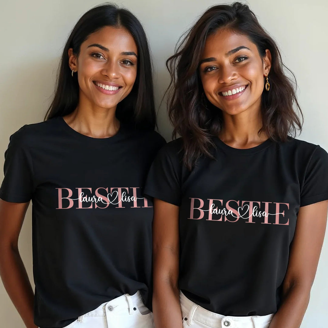 Personalisiertes T-Shirt "Best Friends"