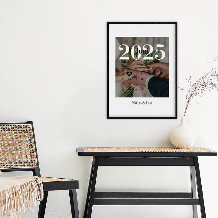 Kalenderposter "Our Special Date"