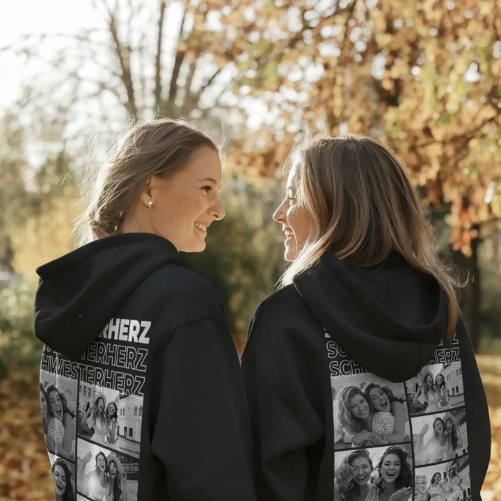 Personalisierter Hoodie "BESTE SCHWESTER"