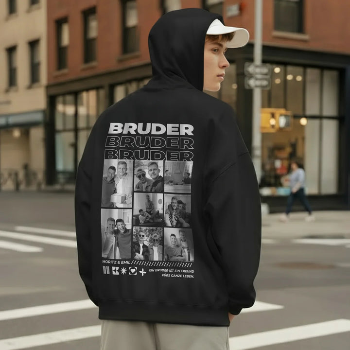Personalisierter Hoodie “Bester Bruder”