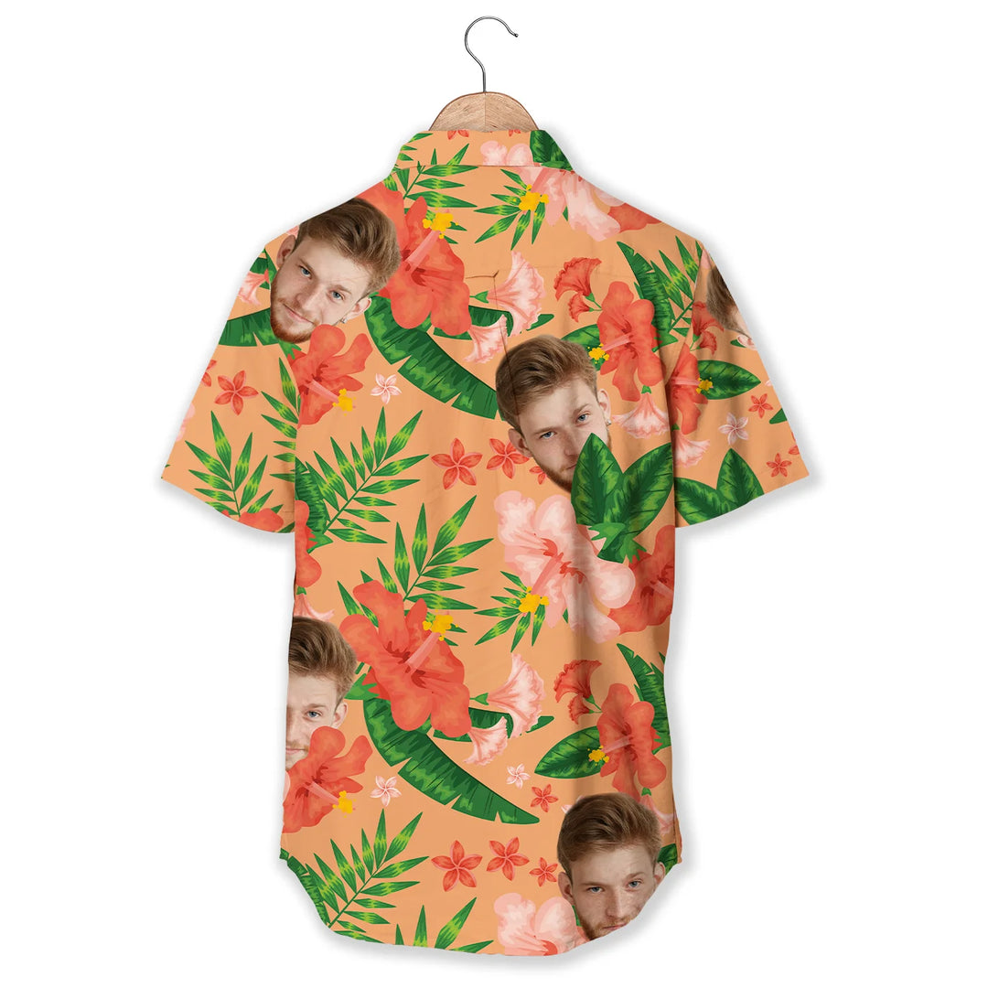 Personalisiertes Hawaii Hemd "Foto"