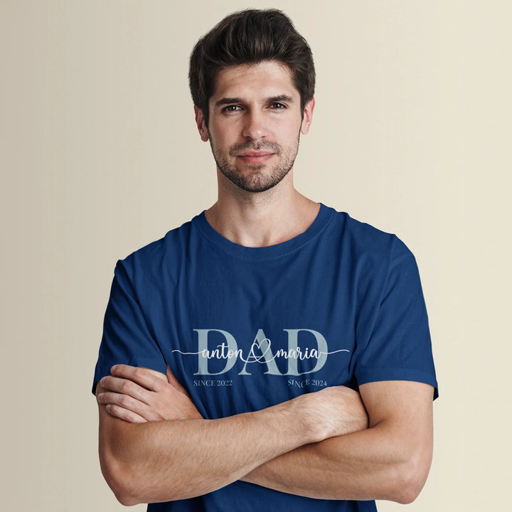 Personalisiertes T-Shirt "Dad"