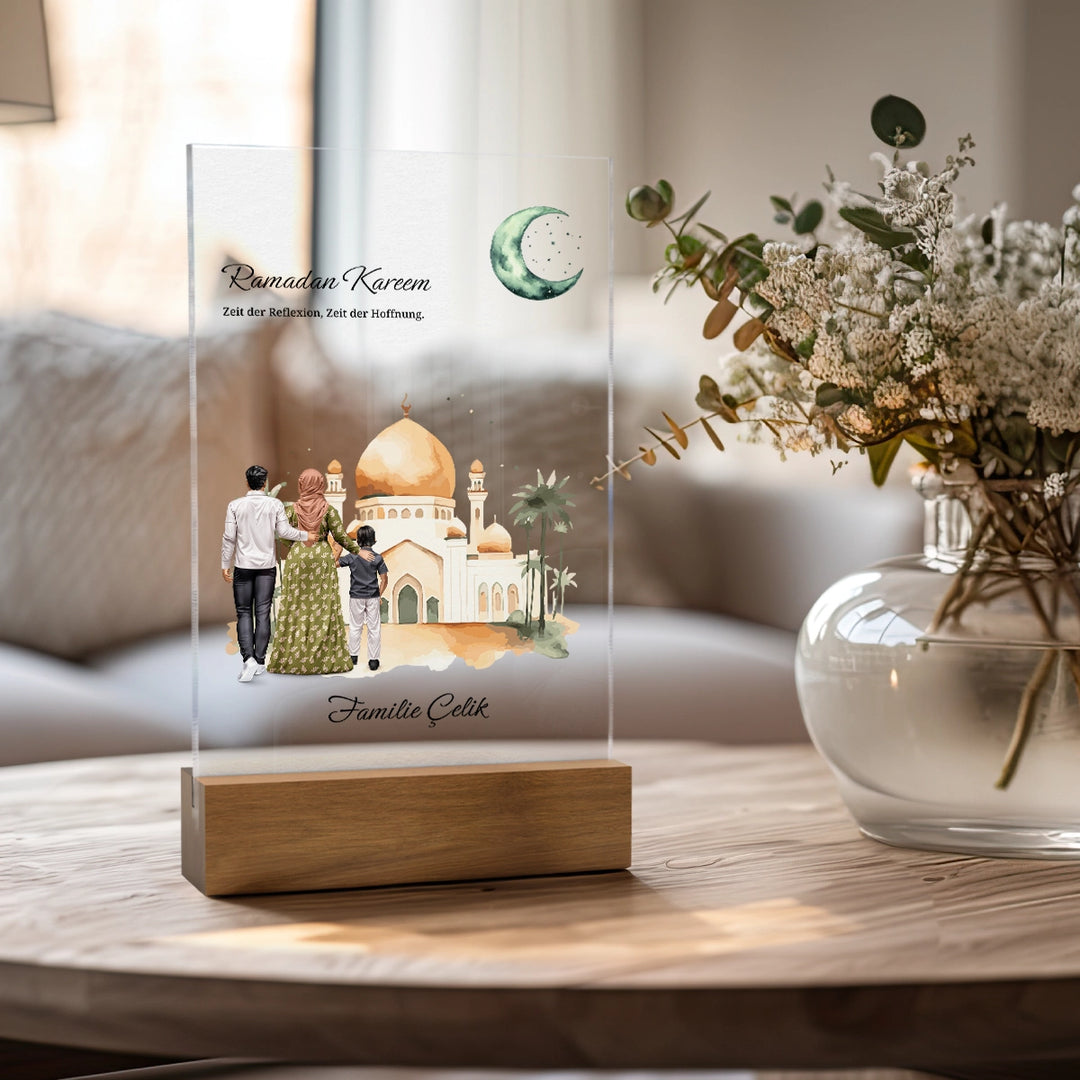 Personalized Acrylic Glass ''Ramadan''