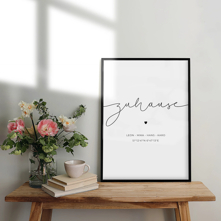 Poster "Dein Zuhause"-1