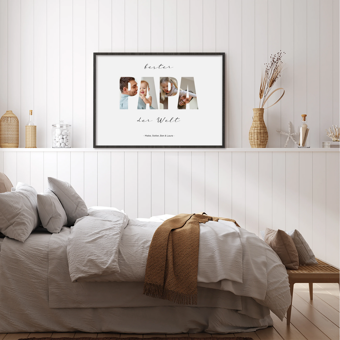 Fotoposter "Papa Wort"