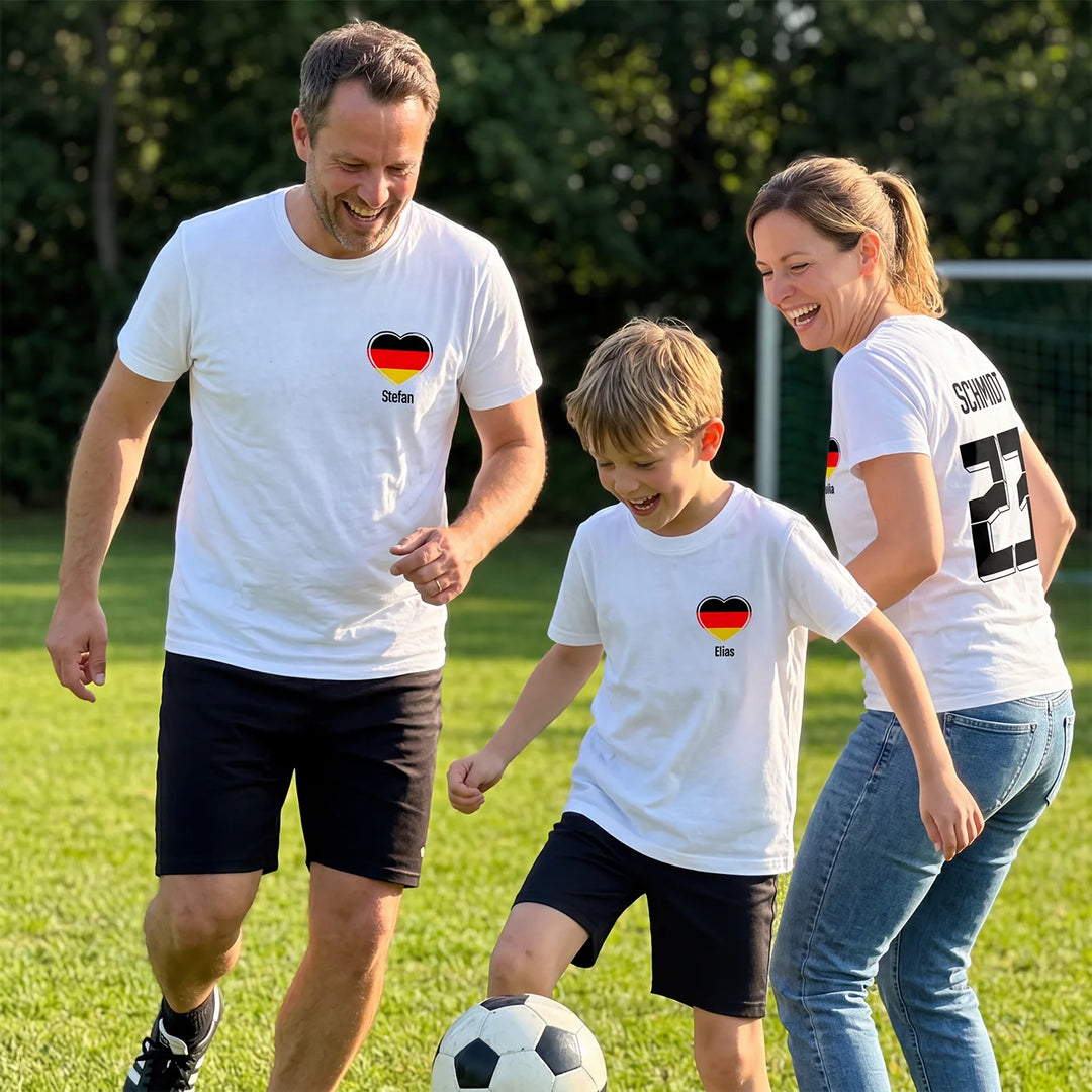 Personalisiertes WM Fußball-Shirt "Weltmeisterschaft"