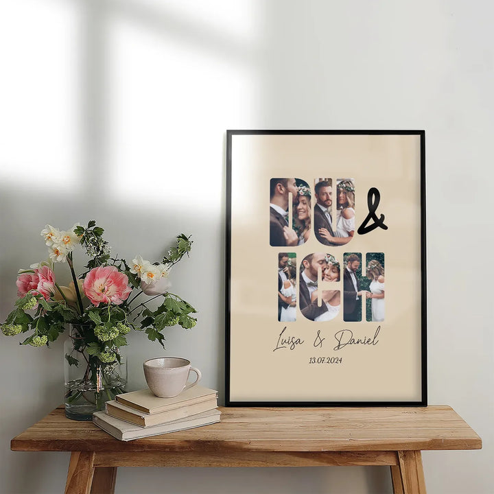 Personalisiertes Poster "Du & Ich"