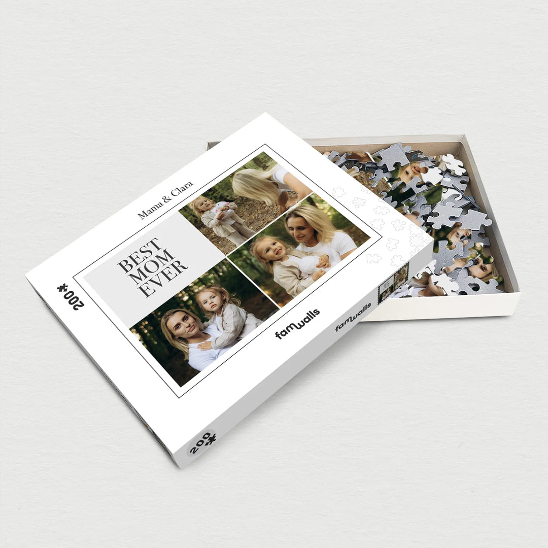 Personalisiertes Puzzle "Beste Mama"
