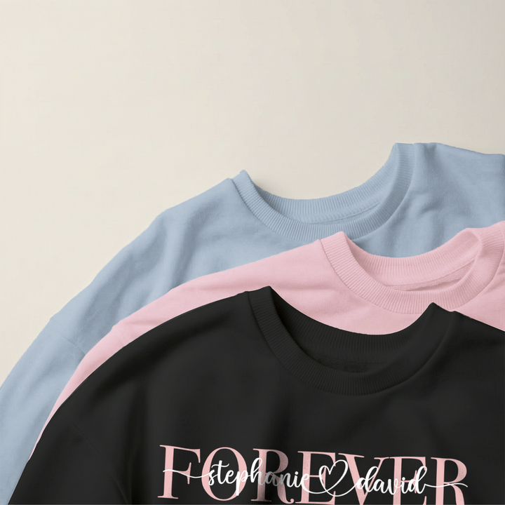 Personalisierter Sweater "Forever you"