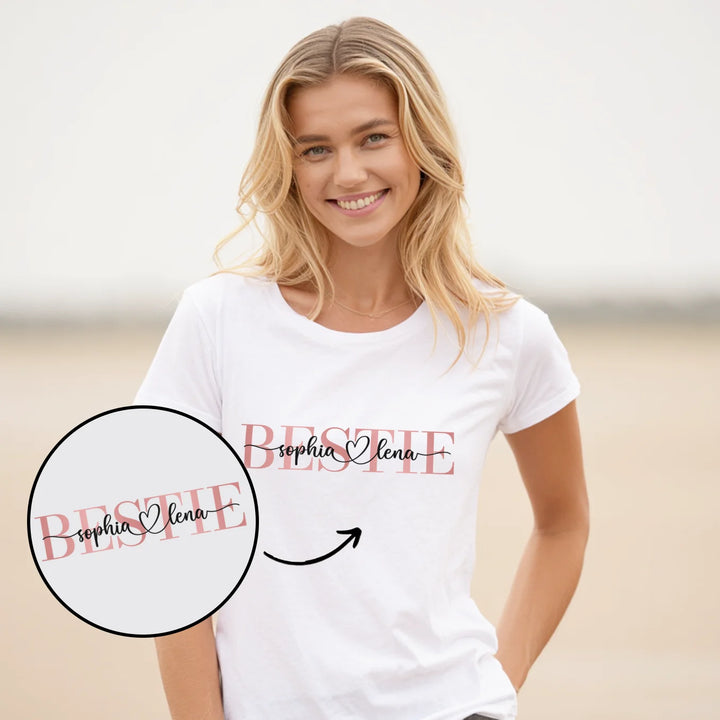 Personalisiertes T-Shirt "Best Friends"
