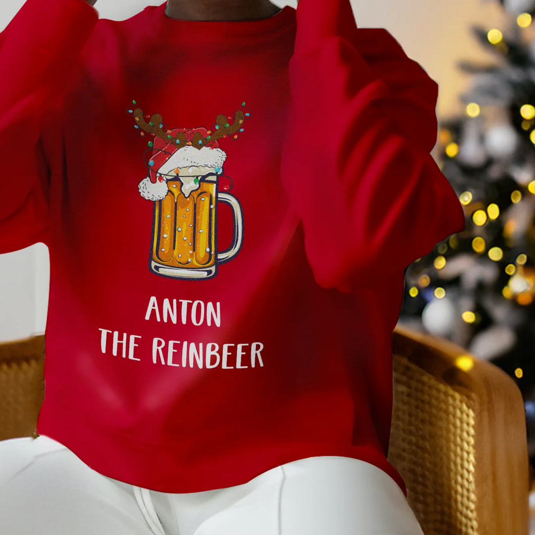 Personalisierter Christmas Sweater "Reinbeer"