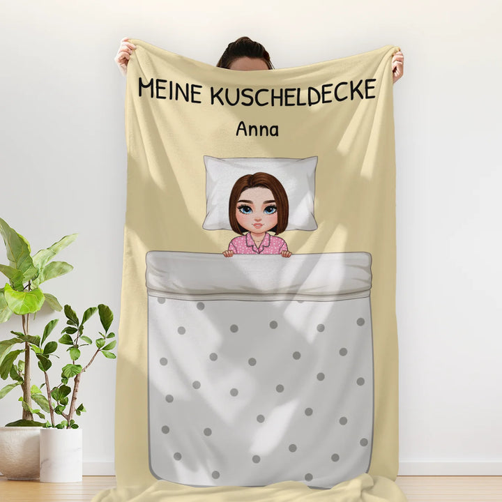 Personalisierte Decke "Cartoon"