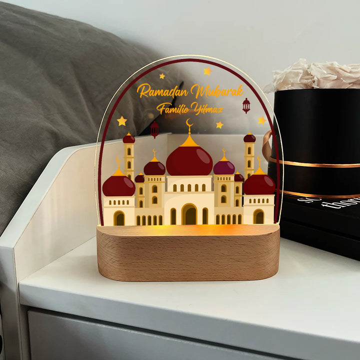 Personalisiertes Acryl-Licht Ramadan “Moschee”