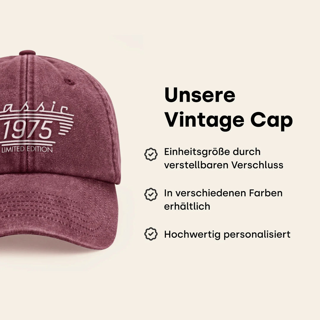 Personalisierte Kappe "Limited Edition"