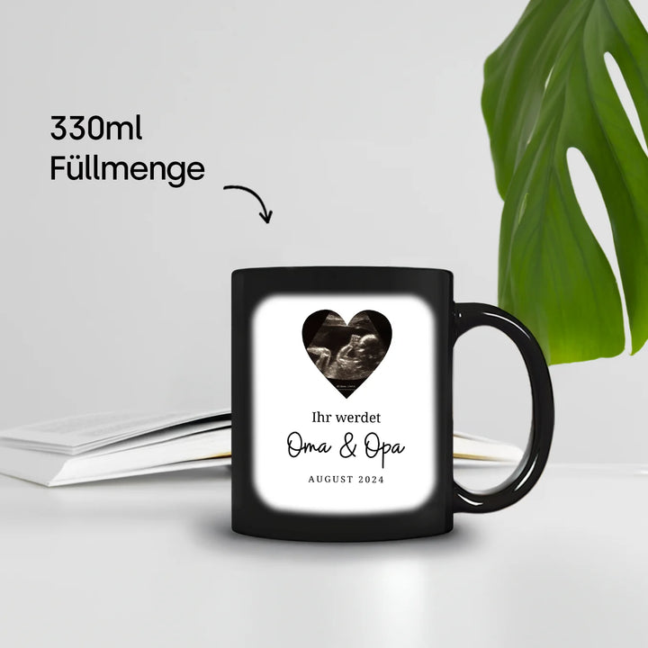 Tasse magique "Coeur Photo"