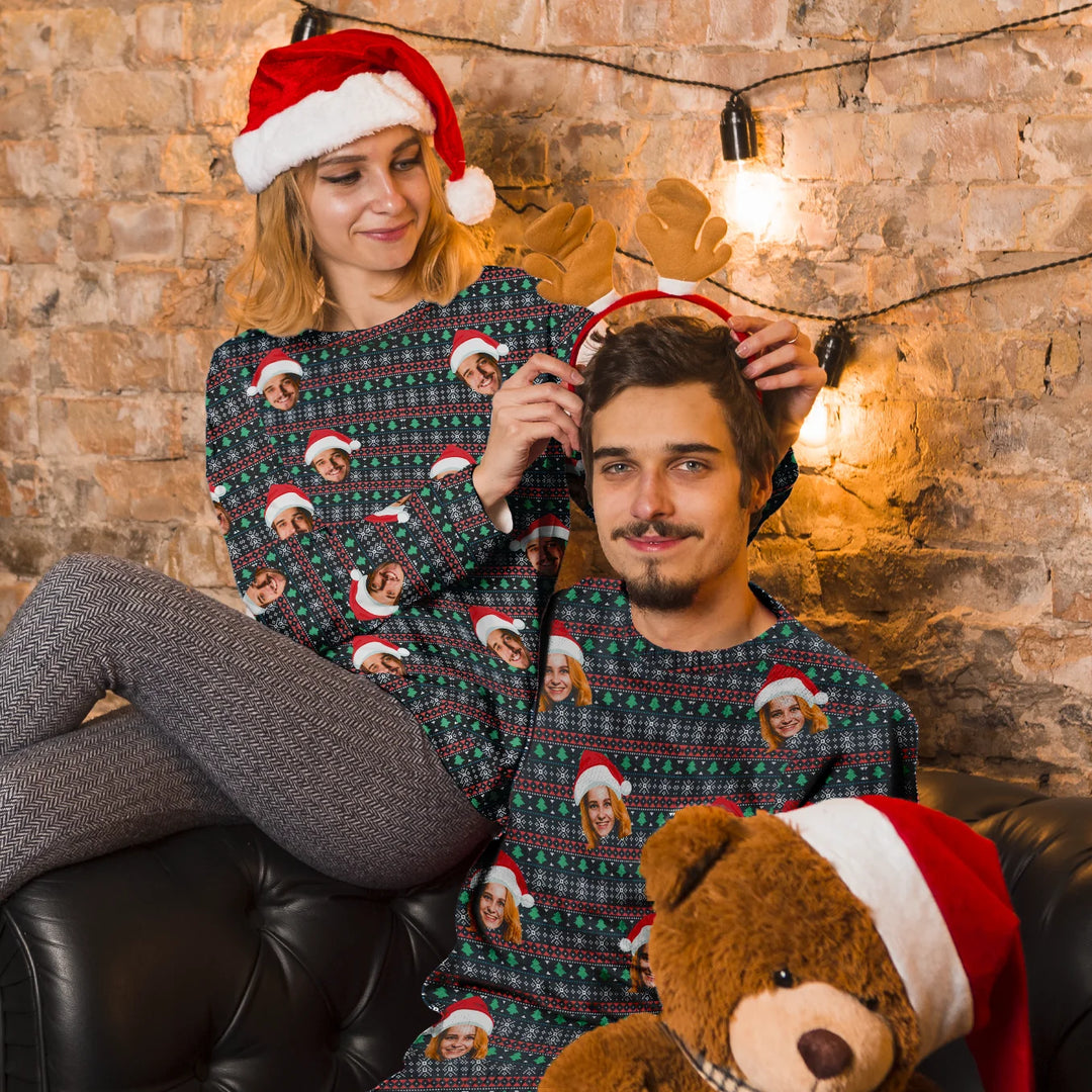 Personalisierter Ugly Christmas Sweater "Weihnachten"