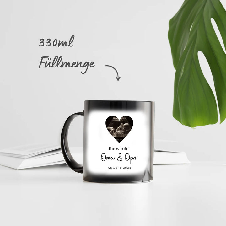 Magic mug "Heart Photo"
