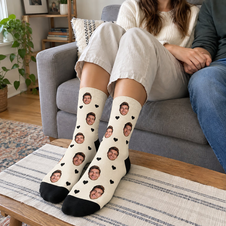 Personalisierte Socken mit Foto