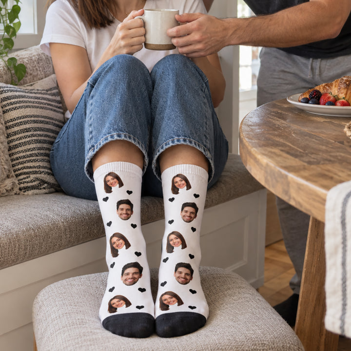 Personalisierte Socken mit Foto