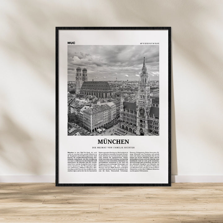 Personalisiertes Poster "München" famwalls