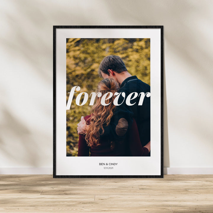 Fotoposter "Forever"