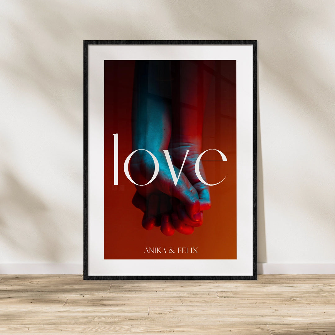 Poster "Love Hands"