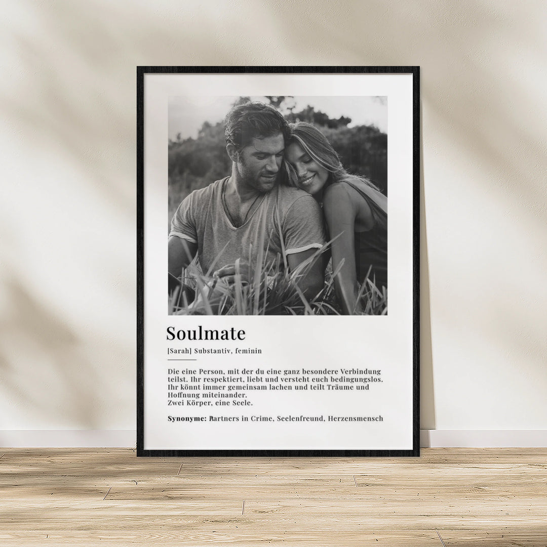 Fotoposter "Soulmate Definition"-1