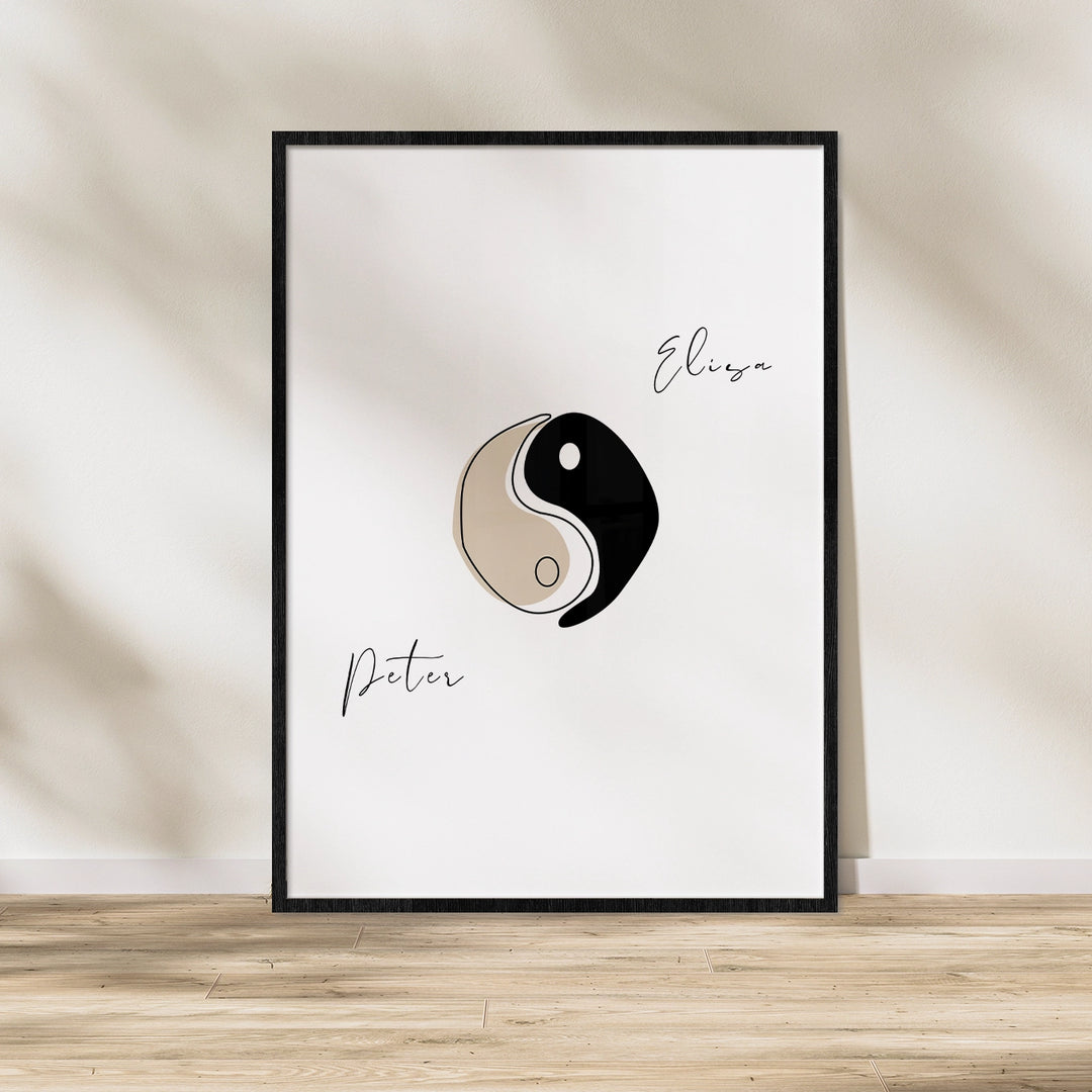 Poster "Yin & Yang"